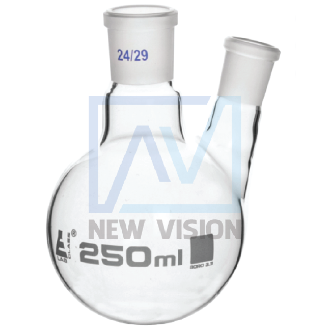 Bình cầu có nhánh 250ml có khớp 24/29 với nút PP