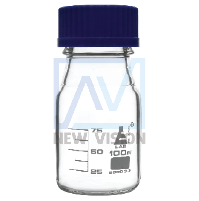 Chai 100ml với nắp PP